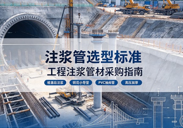 陆河注浆管选型标准